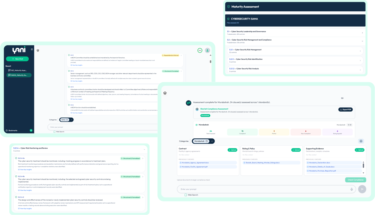 Yani Compliance Report Dashboard